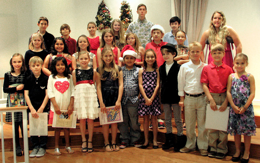 Naples Piano Studio - 2013 Holiday Recital - 2:00pm Group